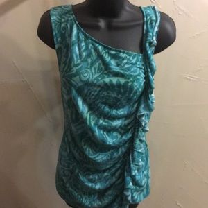 INC International Concepts ruffle top